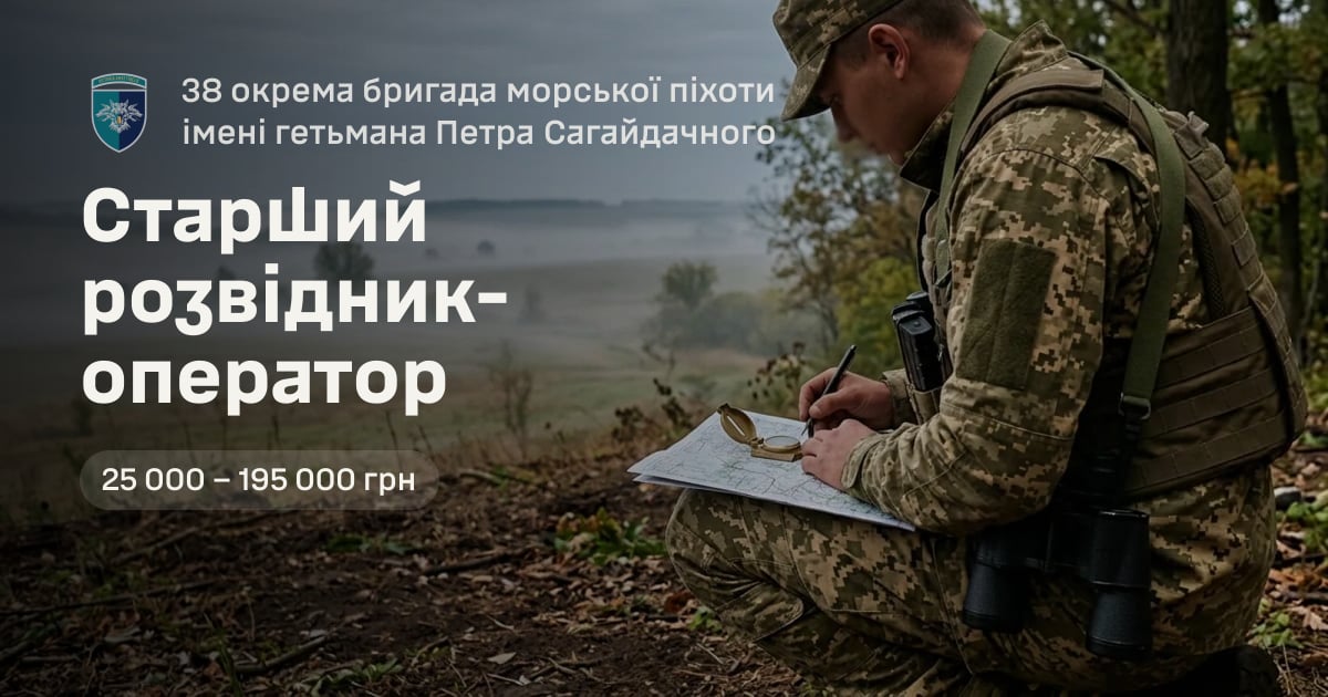 Старший розвідник-оператор — 38 окрема бригада морської піхоти імені гетьмана Петра Сагайдачного