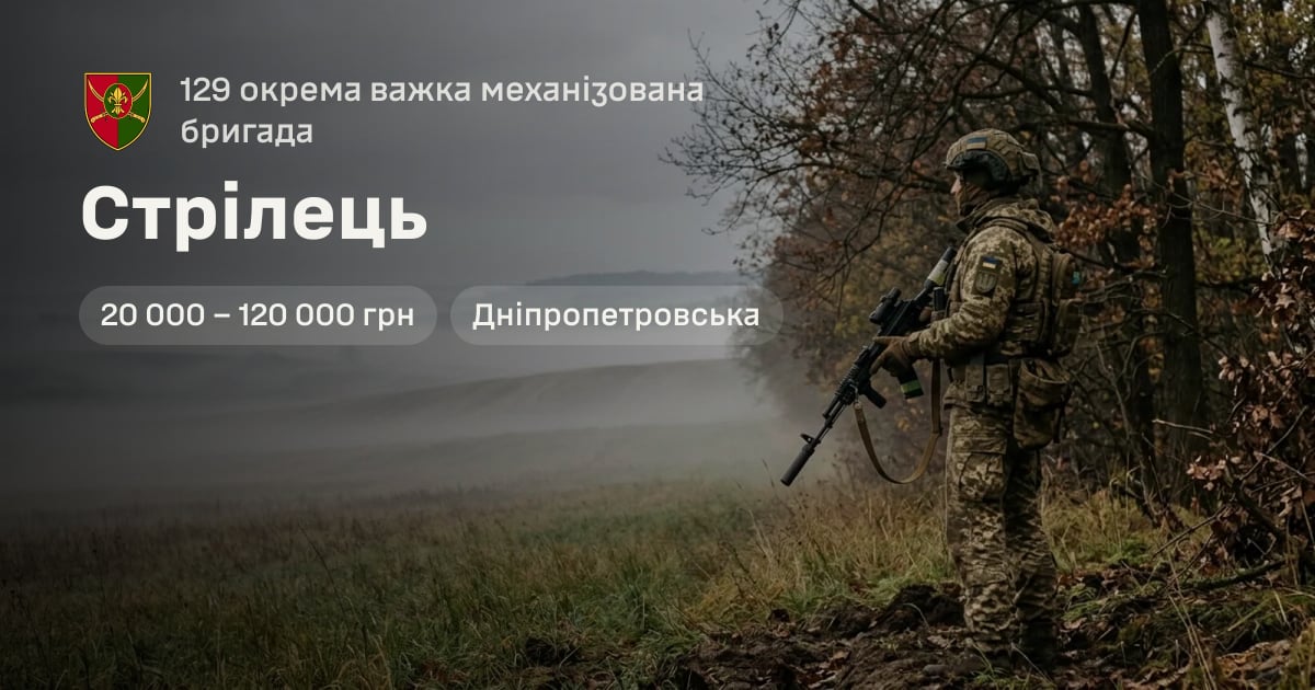 Стрілець — 129 окрема важка механізована бригада