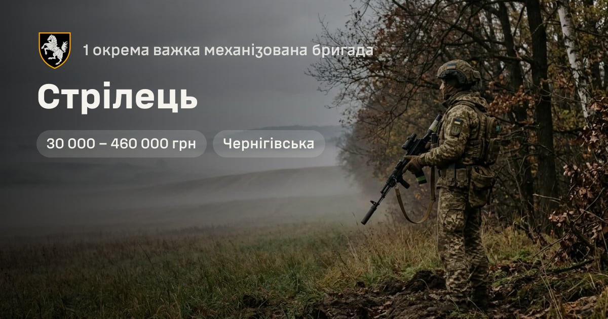 Стрілець — 1 окрема важка механізована бригада