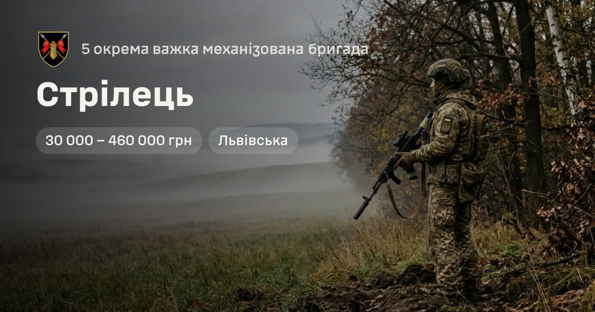 Стрілець — 5 окрема важка механізована бригада