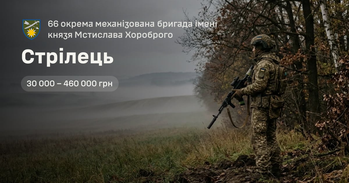 Стрілець — 66 окрема механізована бригада імені князя Мстислава Хороброго