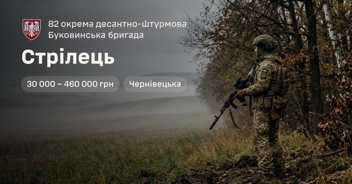 Стрілець — 82 окрема десантно-штурмова Буковинська бригада