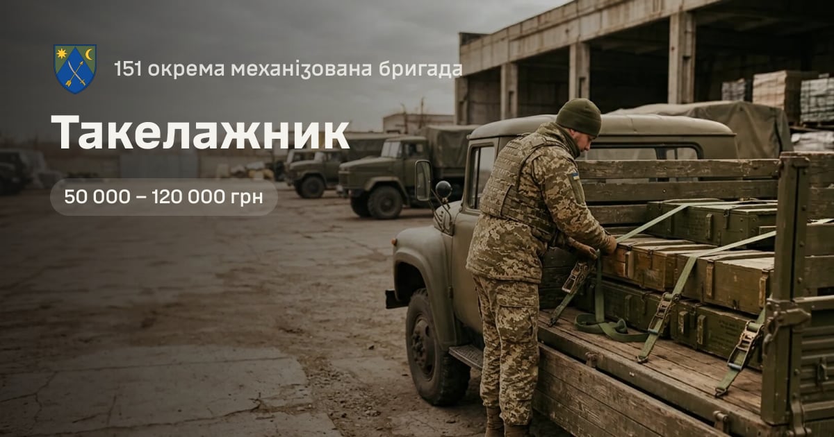 Такелажник — 151 окрема механізована бригада