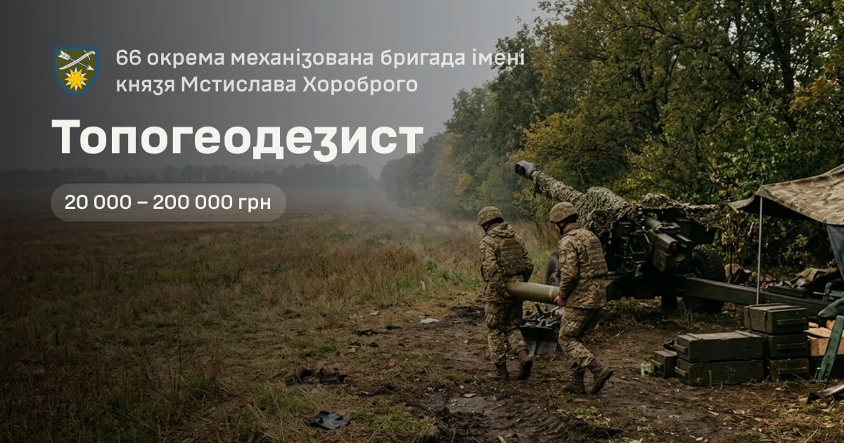 Топогеодезист — 66 окрема механізована бригада імені князя Мстислава Хороброго